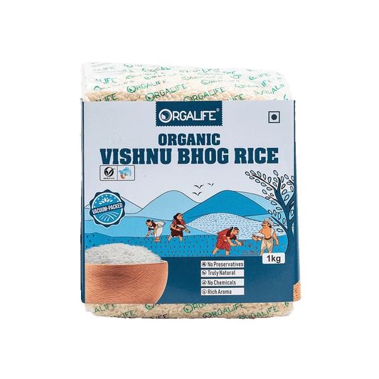 Organic Vishnu Bhog Rice 1kg