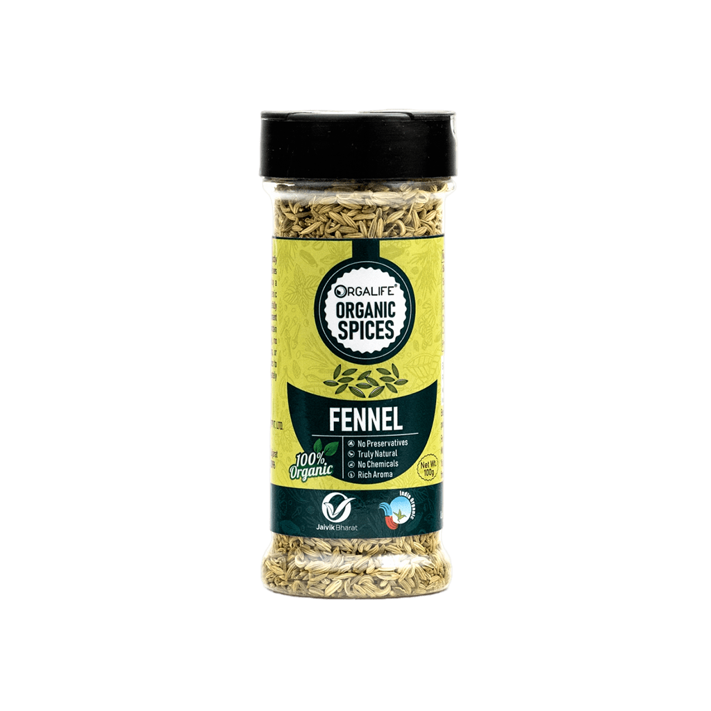 Organic Fennel(Saunf) 100g