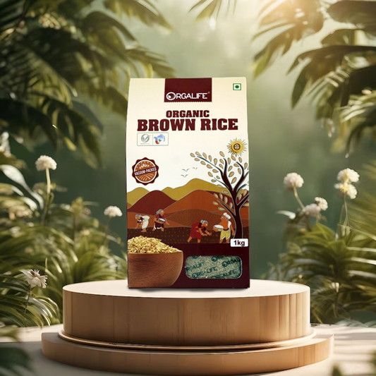 Organic Brown Rice 1KG