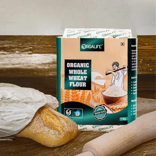 Organic whole wheat flour 1kg