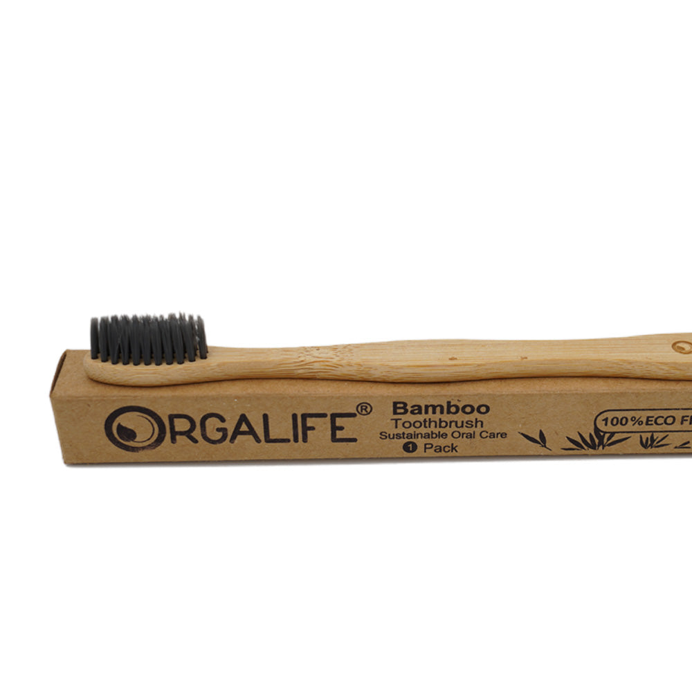 Switch to Sustainable Oral Care with Orgalife's Bamboo Toothbrush